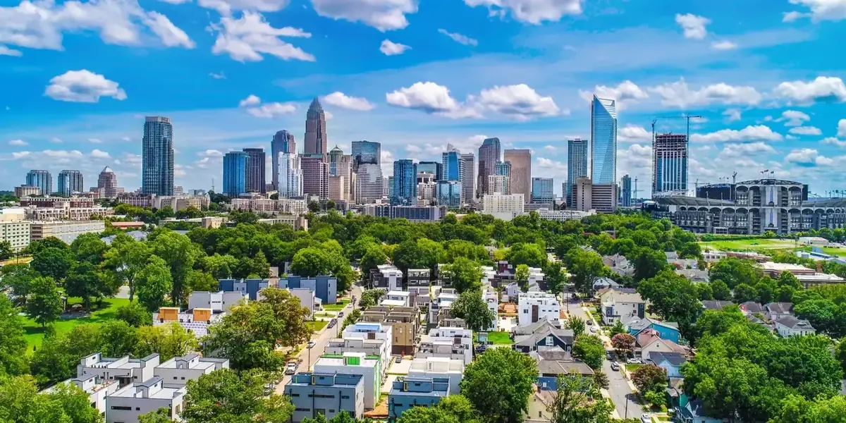 Charlotte NC skyline — Southern Star Roofing's headquarters city