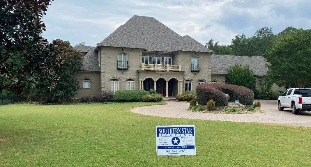 Residential roofing installation in Charlotte NC by Southern Star Roofing